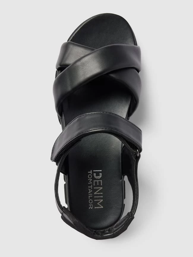 Tom Tailor Sandalen Mit Klettverschluss - Schwarz 6 Tom Tailor Sandalen Mit Klettverschluss - Schwarz – Bild 4