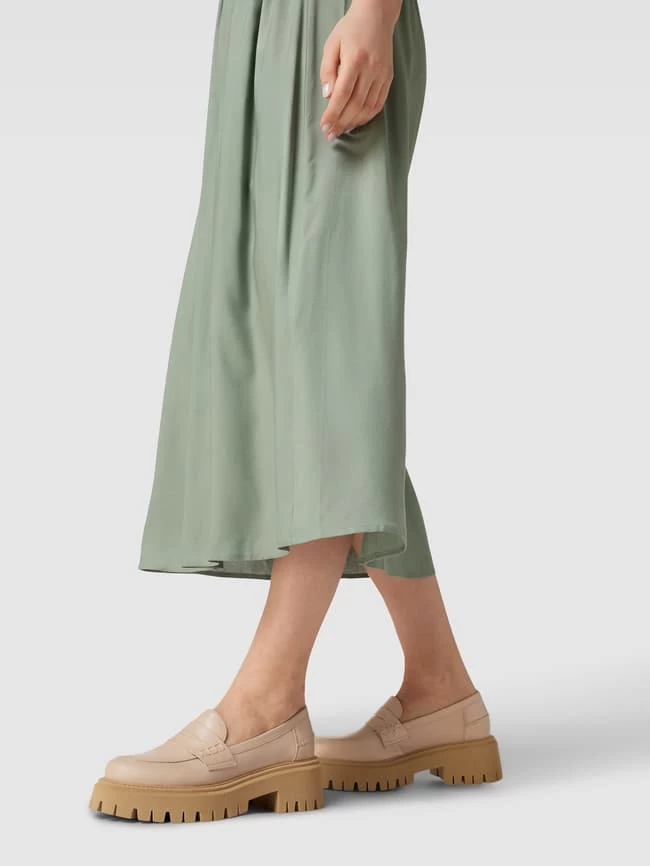 Marc O'Polo Penny-Loafer Mit Hohem Absatz Modell 'ALAMA' - Sand 3 Marc O'Polo Penny-Loafer Mit Hohem Absatz Modell 'ALAMA' - Sand