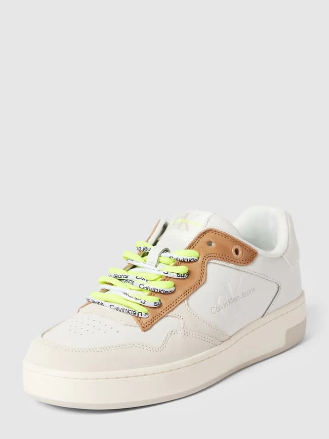 Calvin Klein Jeans Sneaker Mit Label-Details Modell 'BASKET CUPSOLE' - Beige 3 Calvin Klein Jeans Sneaker Mit Label-Details Modell 'BASKET CUPSOLE' - Beige