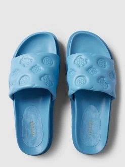 Guess Slides Mit Label-Details Modell 'FABETZA' - Royalblau -Schuh Traum 618kgh2399akqea3a8r4oiaj8h23edqda53kkealad93ec1n9db46j2b918j2ca36l33ecaka5b5ckidap3j8cpp6ksmadr3cosjee1k6dim4eb66tgjgd1n64qm8opgc4qj8e8