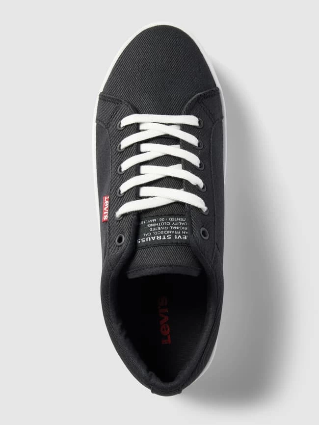 Levi’s® Acc. Plateau-Sneaker Mit Label-Details Modell 'TIJUANA' - Schwarz 6 Levi’s® Acc. Plateau-Sneaker Mit Label-Details Modell 'TIJUANA' - Schwarz – Bild 4