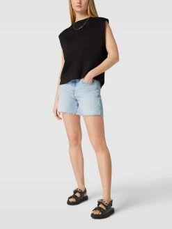 Only Sandalen Mit Gliederkettenapplikation Modell 'MALU' - Schwarz