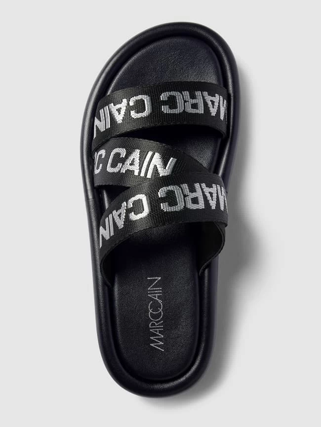 Marc Cain Bags & Shoes Pantoletten Mit Label-Details - Schwarz 6 Marc Cain Bags & Shoes Pantoletten Mit Label-Details - Schwarz – Bild 4