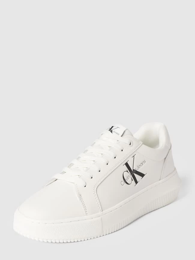 Calvin Klein Jeans Sneaker Aus Leder Modell 'CHUNKY CUPSOLE LACEUP MON' - Weiß 4 Calvin Klein Jeans Sneaker Aus Leder Modell 'CHUNKY CUPSOLE LACEUP MON' - Weiß – Bild 2
