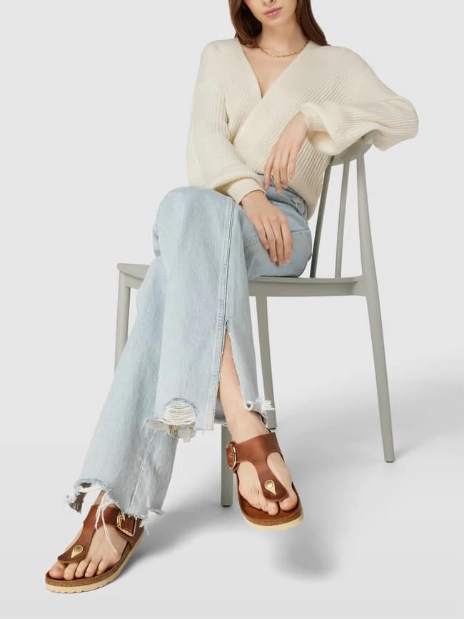 Birkenstock Zehentrenner Aus Leder Modell 'Gizeh' - Cognac 3 Birkenstock Zehentrenner Aus Leder Modell 'Gizeh' - Cognac