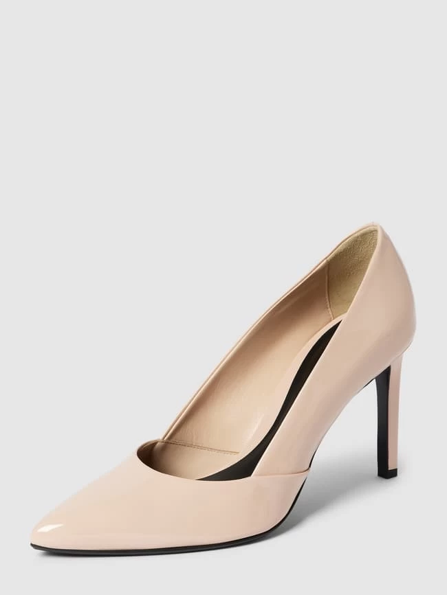 CK Calvin Klein Pumps In Glänzender Optik - Offwhite 4 CK Calvin Klein Pumps In Glänzender Optik - Offwhite – Bild 2