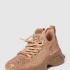 Steve Madden Sneaker Mit Ziersteinbesatz Modell 'MAXIMA' - ROSE GOLD