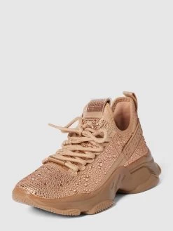 Steve Madden Sneaker Mit Ziersteinbesatz Modell 'MAXIMA' - ROSE GOLD