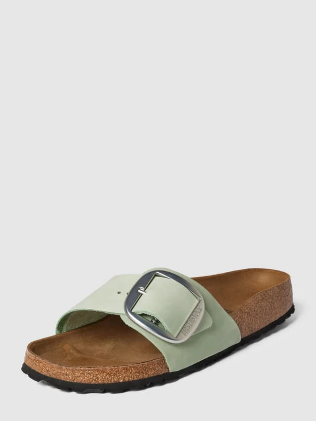 Birkenstock Pantoletten Mit Dornschließe Modell 'Madrid' - Mint 3 Birkenstock Pantoletten Mit Dornschließe Modell 'Madrid' - Mint