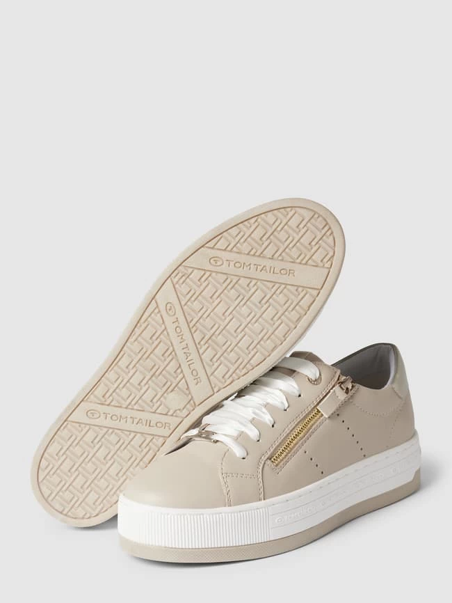 Tom Tailor Sneaker Mit Label-Details - Beige 6 Tom Tailor Sneaker Mit Label-Details - Beige – Bild 4