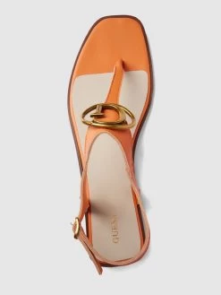Guess Zehentrenner Aus Leder Mit Label-Detail Modell 'MIRY' - Orange -Schuh Traum 6d75cdalad34oca3612k8lab8564ajpo88pl6ja96984ajqg850j4ji76d654gpp9cq3adi5ah230jpjah3m8pb4ckoj4e9o6lhm4ohk6gr3ce1ic5hm8pb16gqj8p1pcco3ad0