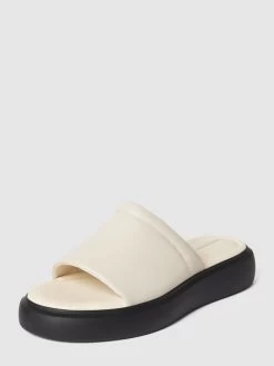 Vagabond Pantoletten Mit Breitem Riemen - Offwhite