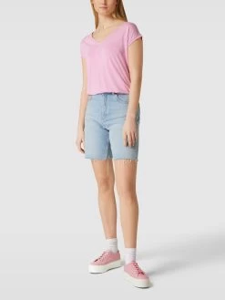 Superga Sneaker Mit Schnürverschluss Modell 'LINEA' - Pink