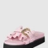 Versace Jeans Couture Slides Mit Plateau-Sohle Modell 'FONDO' - Hellrosa -Schuh Traum 6h830hhg94qj8iif9sq4eipga1750gih9go52i24al24ilif958kod9n8l6j8lil9p7kghii6h35chi28so32php65j3gob6coq3ec1kc5hmce1kc8pj6p3361i64oj569hm8cg