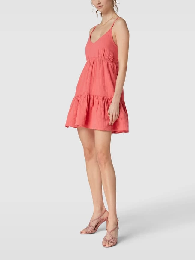 Buffalo Sandalette Aus Satin Modell 'Jean' - ROSE GOLD 3 Buffalo Sandalette Aus Satin Modell 'Jean' - ROSE GOLD