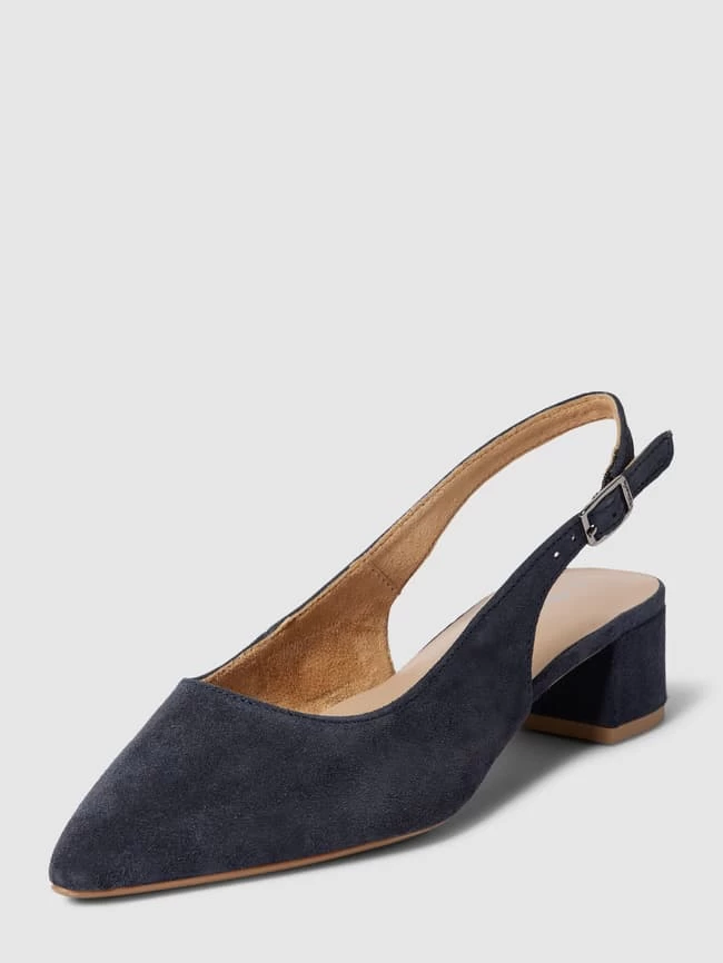 Tamaris Pumps Mit Offenem Fersenbereich - Marineblau 4 Tamaris Pumps Mit Offenem Fersenbereich - Marineblau – Bild 2