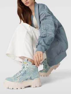 Buffalo Schnürboots Mit Label-Details - Jeans