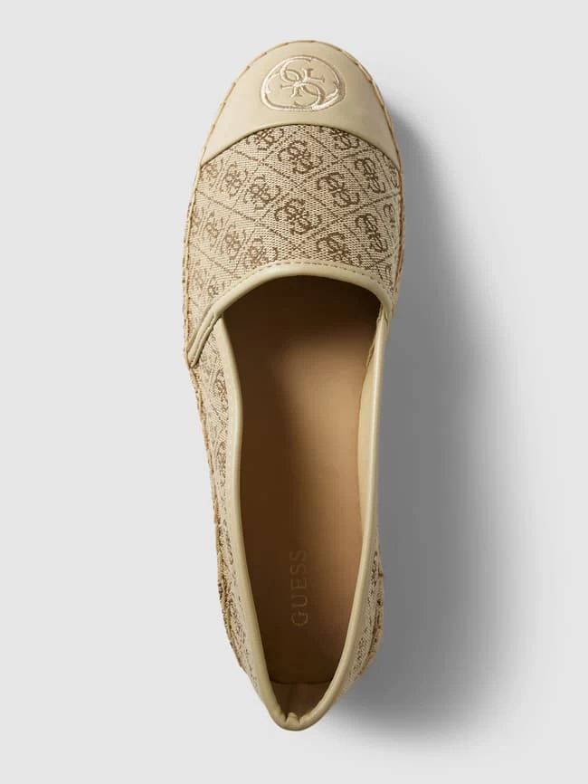 Guess Espadrilles Mit Label-Stitching Modell 'JALEEL' - Beige 6 Guess Espadrilles Mit Label-Stitching Modell 'JALEEL' - Beige – Bild 4