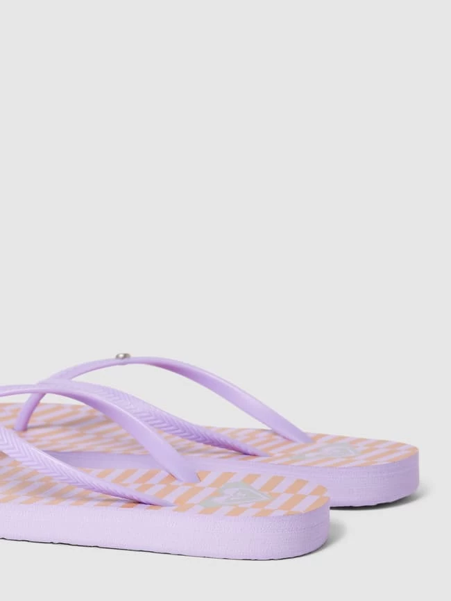 Roxy Zehentrenner Mit Allover-Print Modell 'BERMUDA PRINT' - Flieder 4 Roxy Zehentrenner Mit Allover-Print Modell 'BERMUDA PRINT' - Flieder – Bild 2
