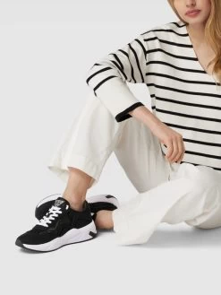 Guess Sneaker Mit Label-Details Modell 'ENIE' - Schwarz