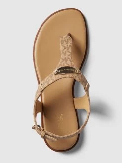 MICHAEL Michael Kors Sandalen Mit Label-Print Modell 'THONG' - Cognac -Schuh Traum 6p6k6h9o69652dqjad15aiif8p7kejpp8gr50c2h695l2ipk64r30c289d8kacpi9tb38jpn74sj8di374o34ob574o3ee1mcgsjep9k64sjaohjcorjid1ncpgm2ohgc9j32oo