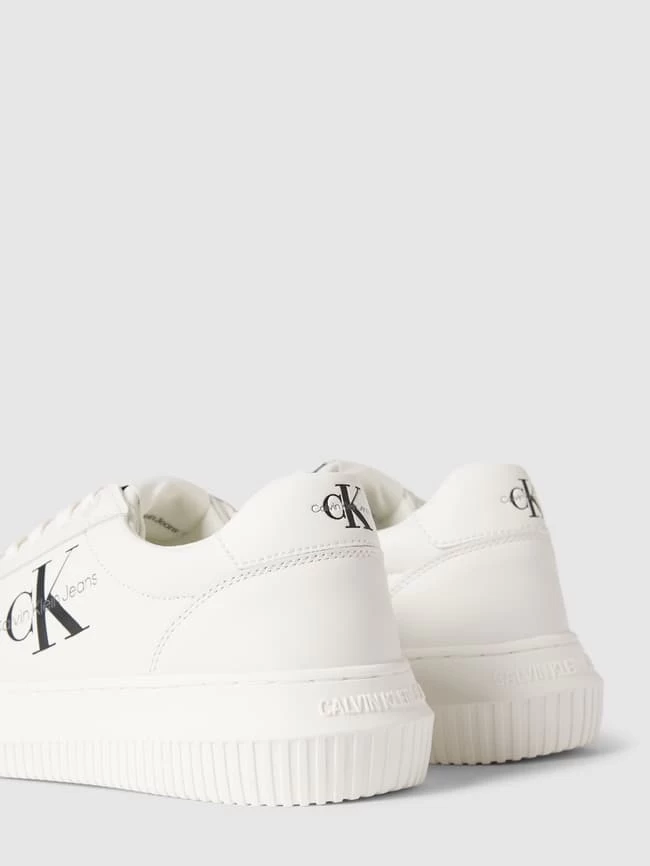 Calvin Klein Jeans Sneaker Aus Leder Modell 'CHUNKY CUPSOLE LACEUP MON' - Weiß 5 Calvin Klein Jeans Sneaker Aus Leder Modell 'CHUNKY CUPSOLE LACEUP MON' - Weiß – Bild 3