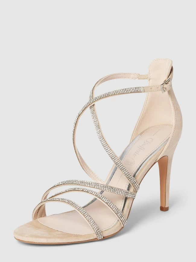 Buffalo Sandaletten Mit Zierbesatz Modell 'MAKAI' - Beige 4 Buffalo Sandaletten Mit Zierbesatz Modell 'MAKAI' - Beige – Bild 2