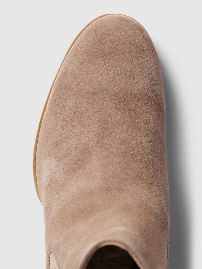 Tamaris Chelsea Boots Mit Blockabsatz - Taupe 6 Tamaris Chelsea Boots Mit Blockabsatz - Taupe – Bild 4