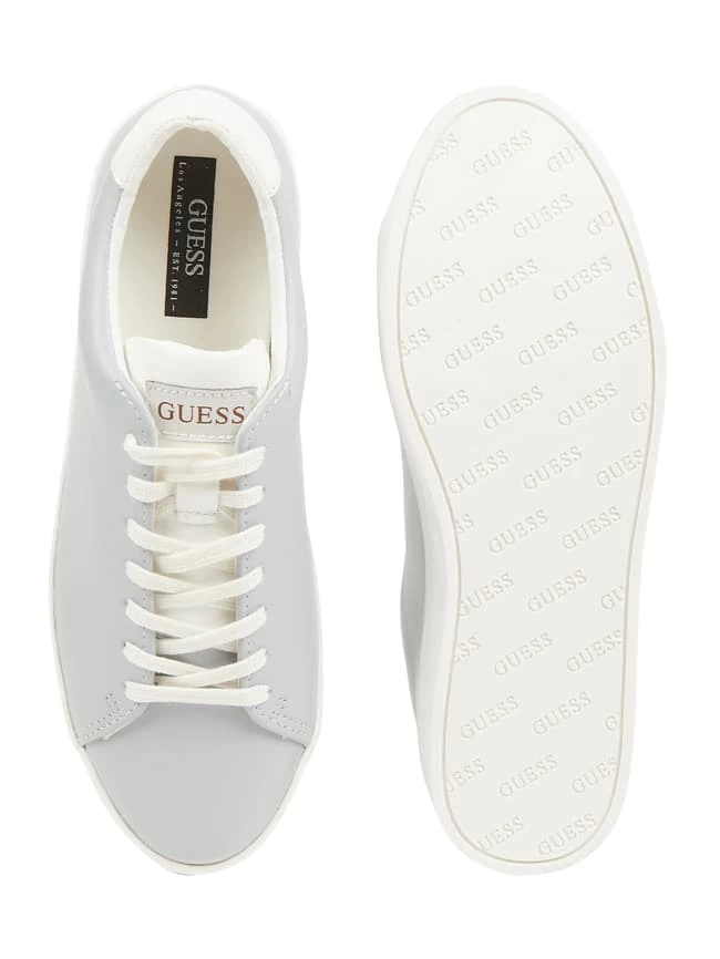 Guess Sneaker Aus Leder - Hellblau 6 Guess Sneaker Aus Leder - Hellblau – Bild 4