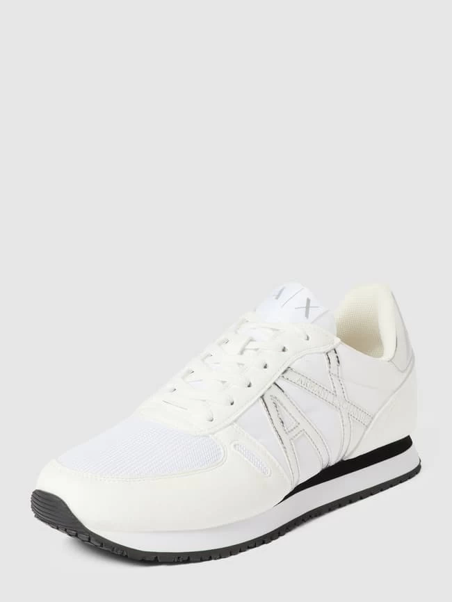 ARMANI EXCHANGE Sneaker Mit Label-Details - Weiß 4 ARMANI EXCHANGE Sneaker Mit Label-Details - Weiß – Bild 2