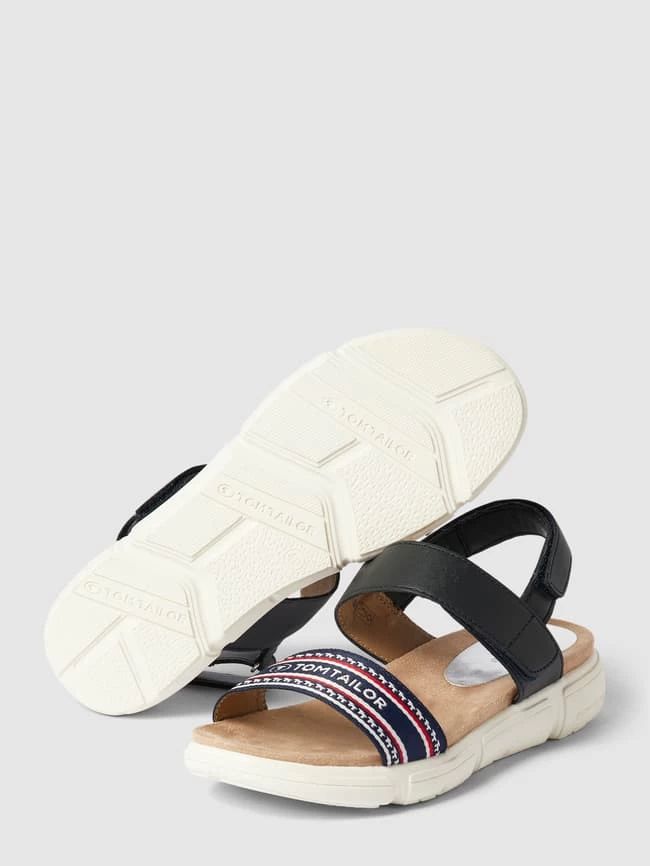 Tom Tailor Sandalen Mit Label-Detail - Marineblau 5 Tom Tailor Sandalen Mit Label-Detail - Marineblau – Bild 3