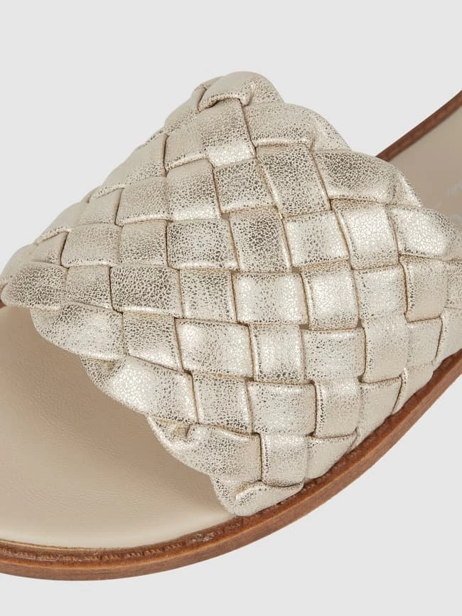 Bagatt Pantolette In Flecht-Optik - Gold 4 Bagatt Pantolette In Flecht-Optik - Gold – Bild 2