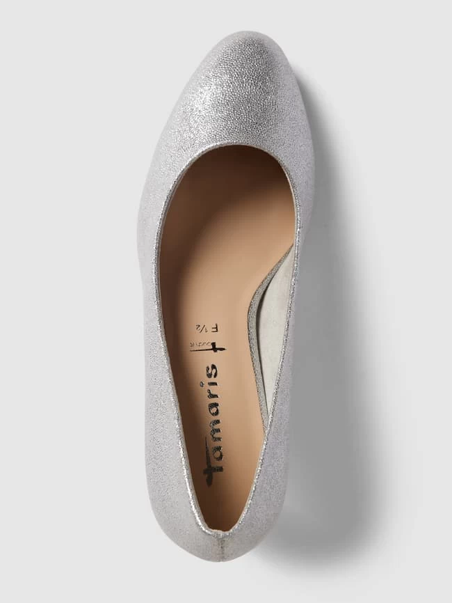 Tamaris Pumps Im Metallic-Look - Silber 7 Tamaris Pumps Im Metallic-Look - Silber – Bild 5