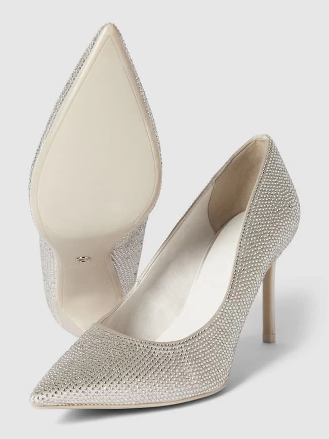 Tamaris Pumps Mit Zierbesatz - Silber 7 Tamaris Pumps Mit Zierbesatz - Silber – Bild 5