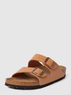 Birkenstock Sandalen Mit Label-Details Modell 'Arizona' - Apricot
