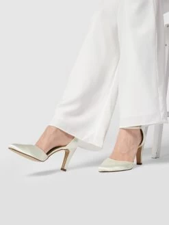 Rainbow Club Brautschuhe Aus Satin Mit Fesselriemen - Offwhite