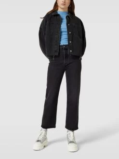 Buffalo Schnürboots Mit Plateau-Sohle Modell 'RAVEN' - Silber