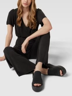 Steve Madden Pantoletten Mit Plateausohle Modell 'SLINKY' - Schwarz