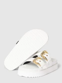 Versace Jeans Couture Sandalen Mit Plateau-Sohle Modell 'ARIZONA' - Weiß -Schuh Traum 890kogi5910l6da4a54kclhh6p3kochl8sokqdad851kali29cr4edab60q36i249t450dqm89356ci76t3j4cpo6csmcdj464qj0o9kc8rmae34cos6cdj4cdj38ob460q36do