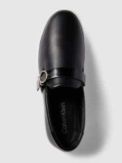 CK Calvin Klein Slip-on-Sneaker Aus Leder - Schwarz -Schuh Traum 89258kq68d754hij9d3kei1o9d8j0h1kagokigi88d64gd2f9l93gk2j6laj4ha76p14ecida12kocaa9go66pj6chgj8cj170qm6d9k60o32e9kclgjiohg6osjgp1h6kqj8e0