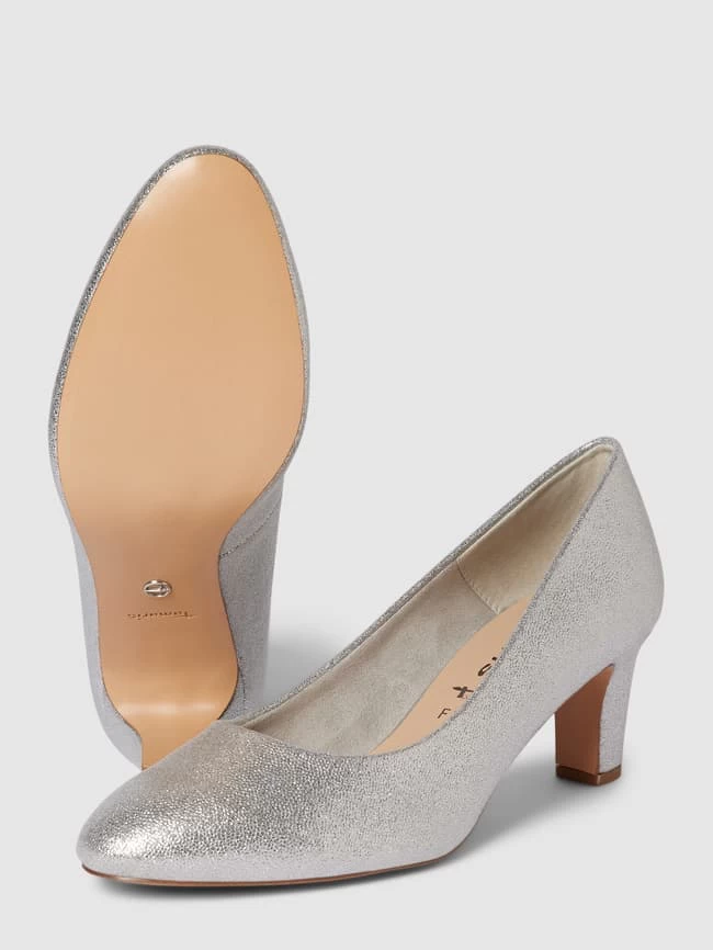 Tamaris Pumps Im Metallic-Look - Silber 6 Tamaris Pumps Im Metallic-Look - Silber – Bild 4