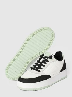 Only Sneaker Mit Label-Details Modell 'SAPHIRE' - Weiß -Schuh Traum 89834e2h6d84ql1j6l9j4dq2ah63cj2h71232ha78l63giqk610ksgqia0q3gkhg89744ipia1634ki888o34c9m6lgj8o9m6ss36cpk65hjgohpcksmaoj26op3cp1p6cq30p0