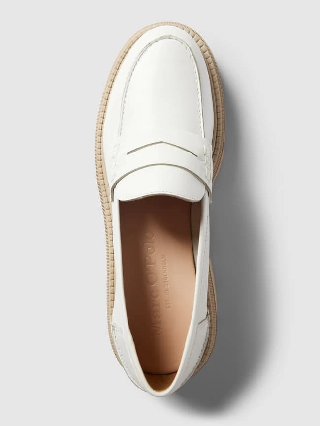 Marc O'Polo Penny-Loafer Mit Hohem Absatz Modell 'ALAMA' - Offwhite 7 Marc O'Polo Penny-Loafer Mit Hohem Absatz Modell 'ALAMA' - Offwhite – Bild 5