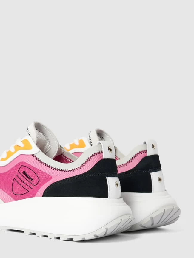 Blauer USA Sneaker Mit Label-Details Modell 'DAISY' - Pink 4 Blauer USA Sneaker Mit Label-Details Modell 'DAISY' - Pink – Bild 2
