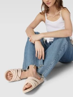 Billabong Pantoletten Mit Breiten Riemen Modell 'SERENA' - Offwhite