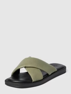 Tamaris Pantoletten Mit Breiten Riemen - Mint