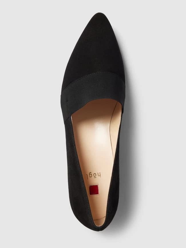 HÖGL Högl Ballerinas In Unifarbenem Design Modell 'Evency' - Schwarz 6 HÖGL Högl Ballerinas In Unifarbenem Design Modell 'Evency' - Schwarz – Bild 4