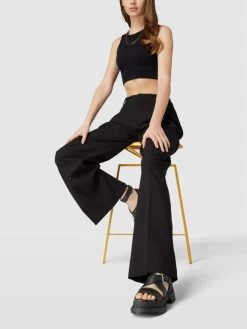 Buffalo Sandaletten Mit Plateausohle Modell 'RUDE UP' - Schwarz