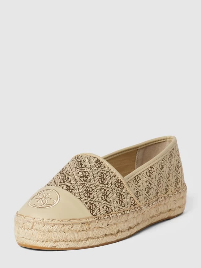 Guess Espadrilles Mit Label-Stitching Modell 'JALEEL' - Beige 3 Guess Espadrilles Mit Label-Stitching Modell 'JALEEL' - Beige