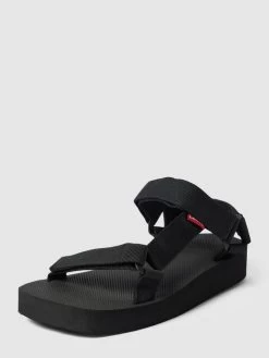 Levi’s® Acc. Sandalen Mit Label-Detail Modell 'CADYS' - Schwarz